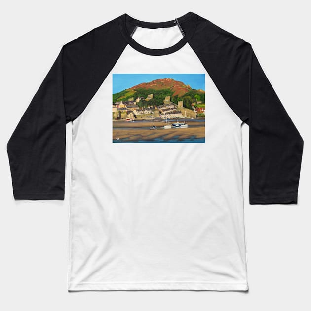 Conwy Baseball T-Shirt by richardpaul